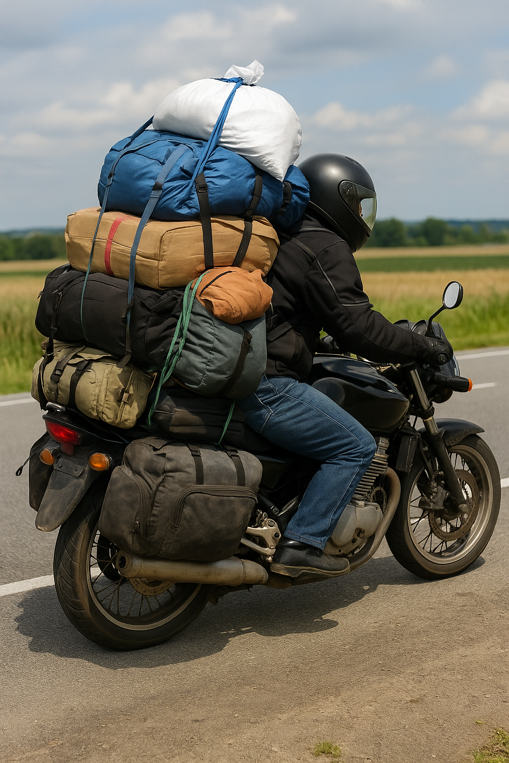 Fahrzeug überladen