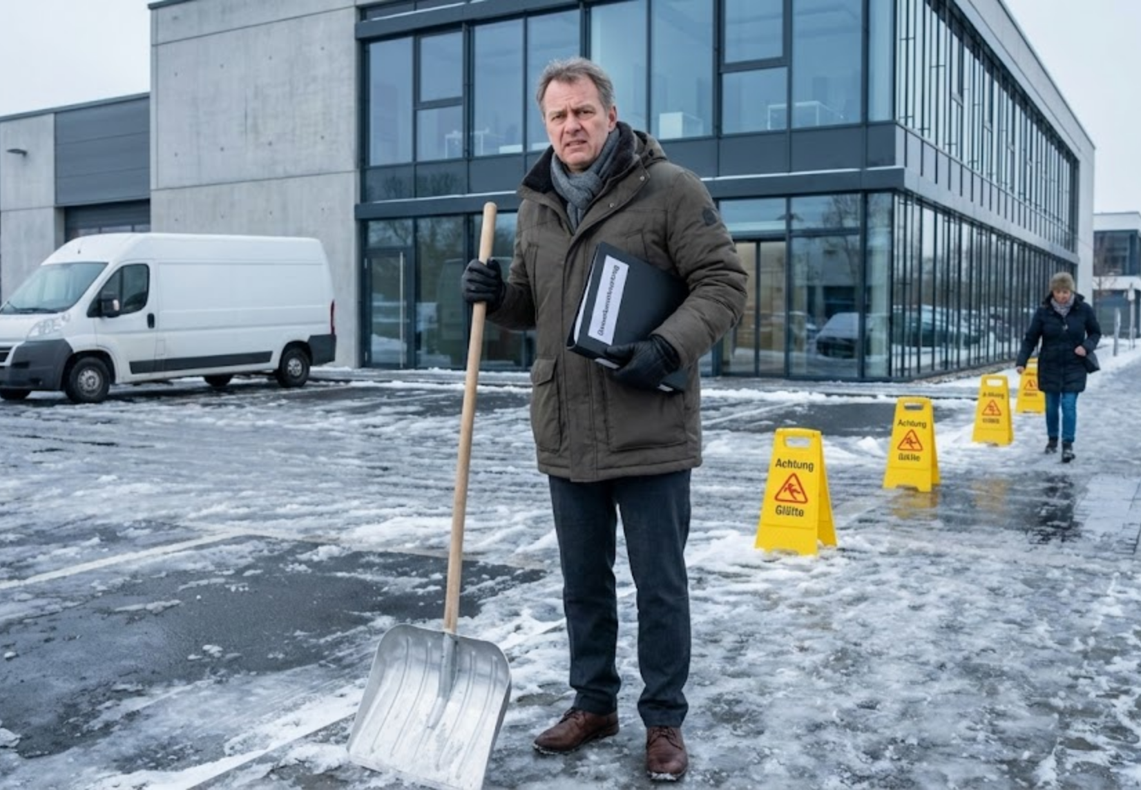 Eis und Schnee, wer muss räumen?