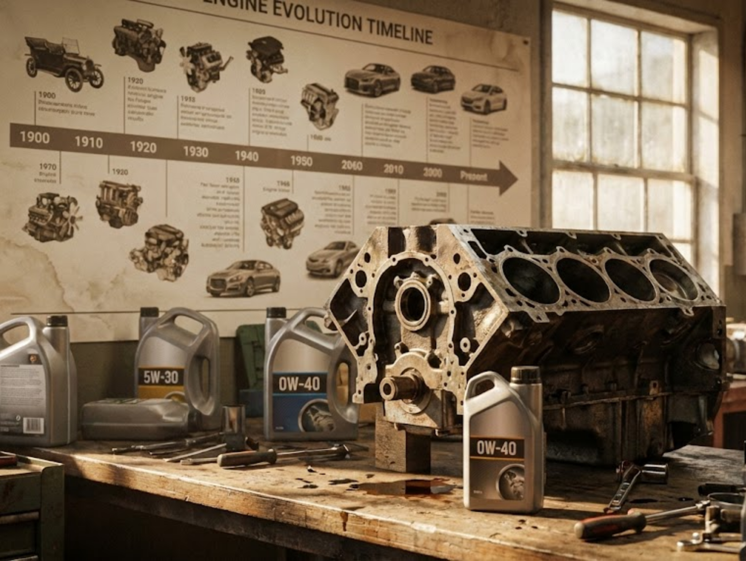 Die Evolution der Viskosität im Motoröl: Wie alles begann