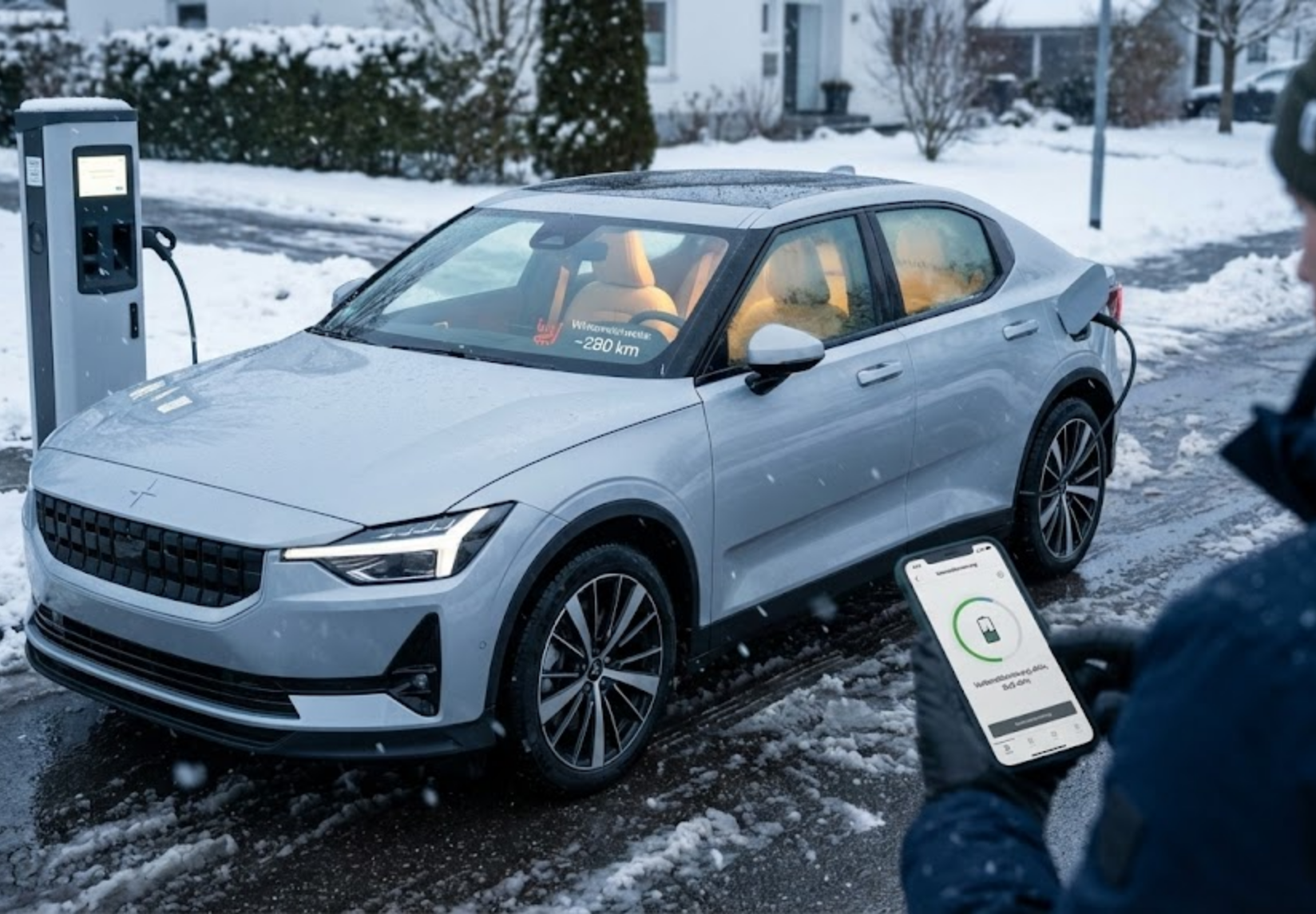Mehr Kilometer im E-Auto im Winter