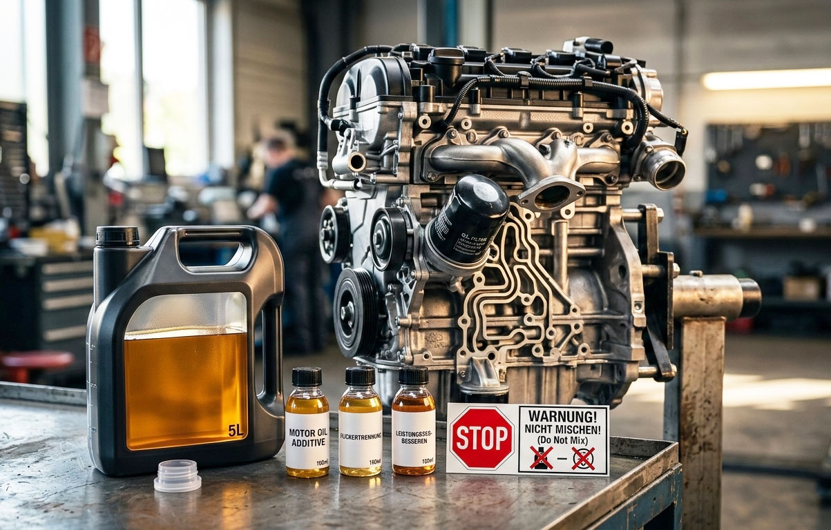 Zusätzliche Motoröl-Additive. Die Risiken und Nebenwirkungen