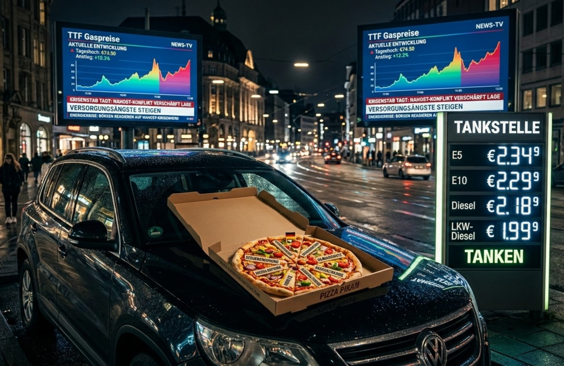 Energiekosten: Wer eine Pizza bestellt, bekommt eine Pizza. Worüber regt ihr euch auf?