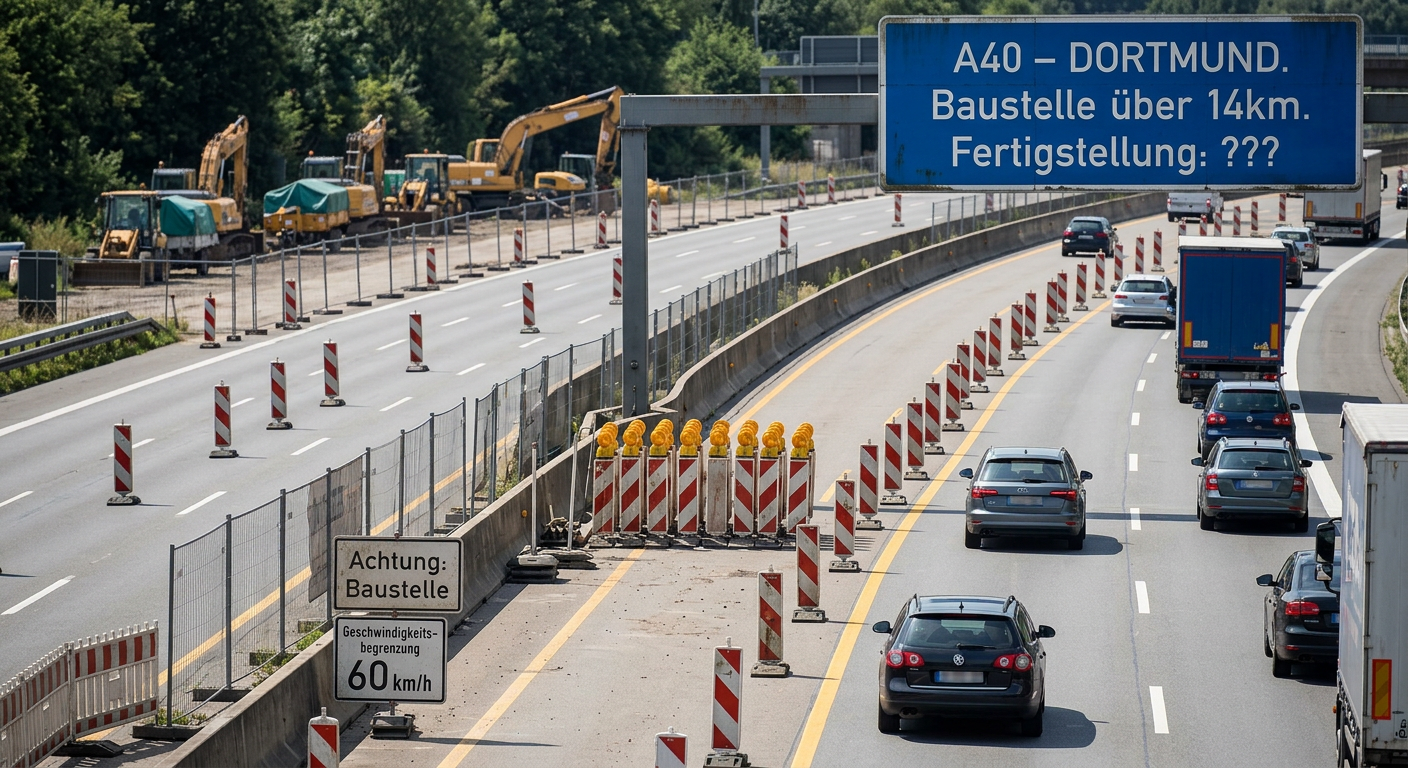 Warum besteht (gefühlt) ganz Deutschland im Sommer aus Autobahnbaustellen