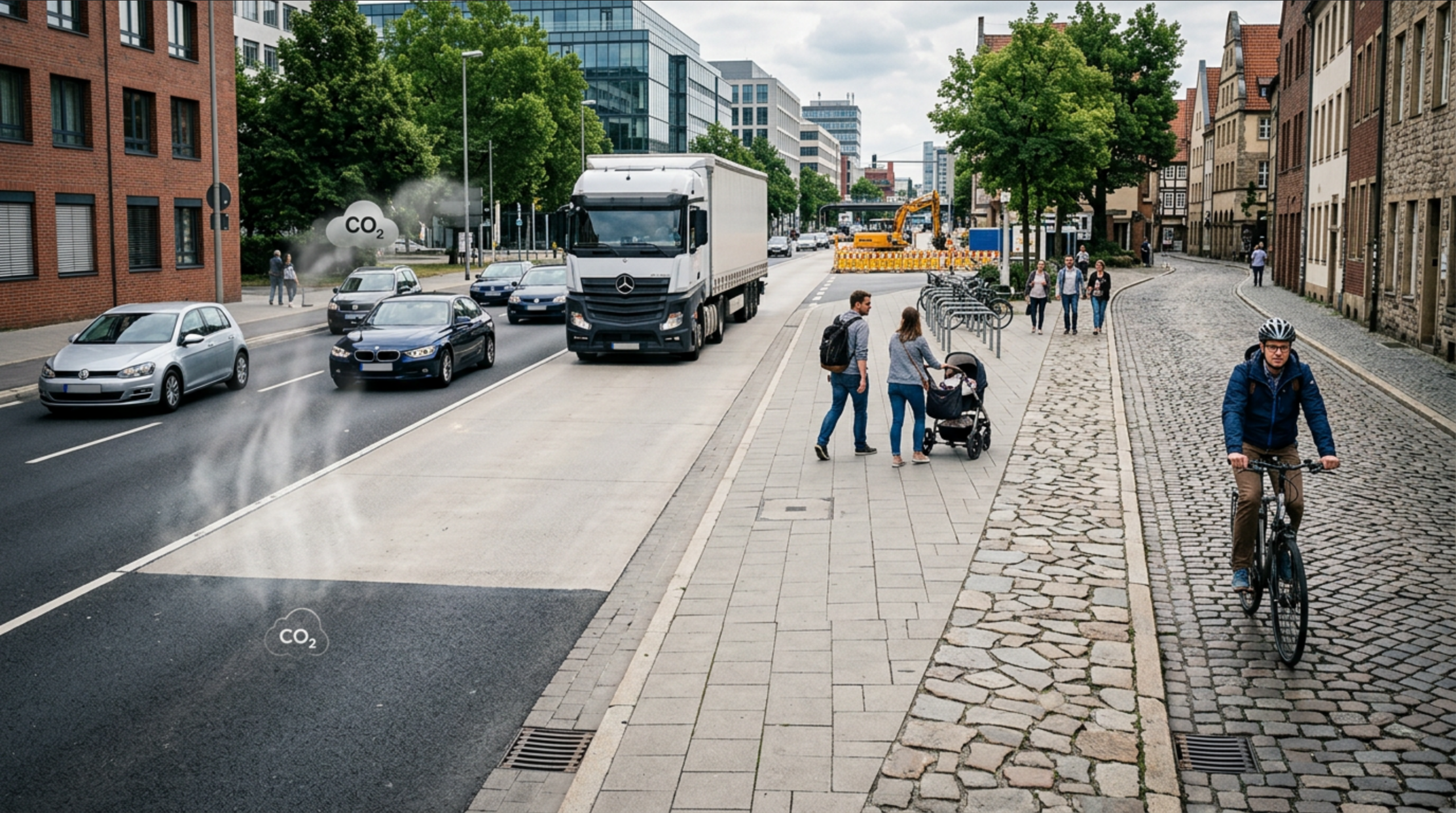 Straßenbeläge: Warum Deutschland manchmal auf dem Holzweg ist, obwohl Asphalt draufliegt