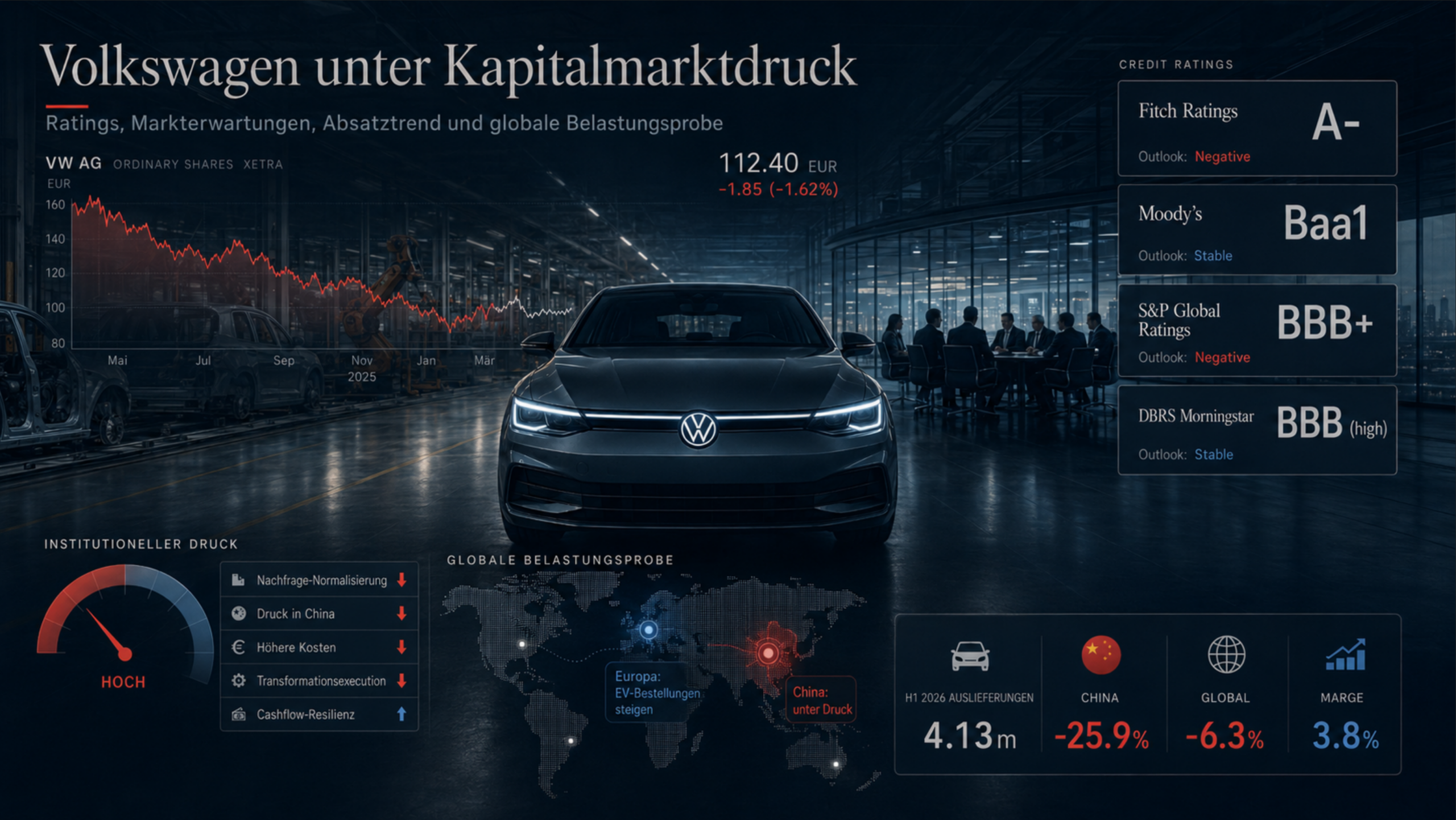 VW-Krise 2026: Warum Volkswagen an der Börse in der Vertrauensprüfung steht