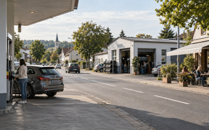 Hohe Spritpreise an der Zapfsäule. fahren wir jetzt wirklich weniger Auto
