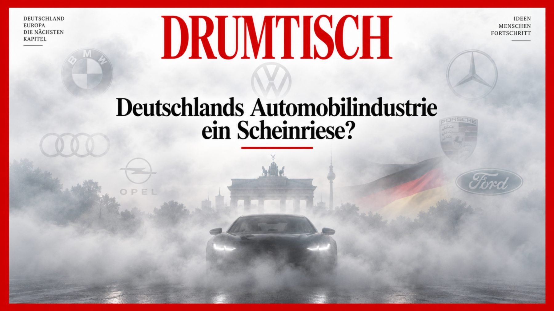 Der Scheinriese? Wie groß ist Deutschlands Autoindustrie wirklich