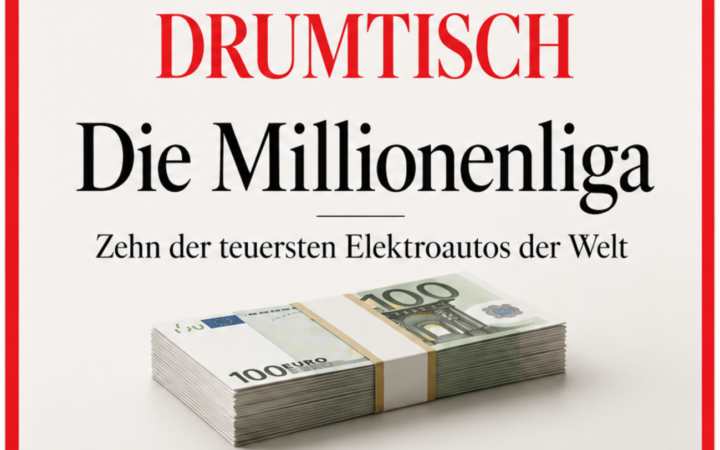Die teuersten Elektroautos oder Strom für Millionen