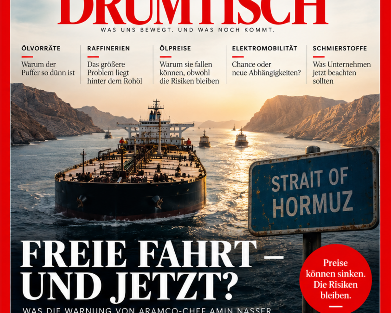 Hormus offen Warum die Ölkrise nicht sofort vorbei wäre Q