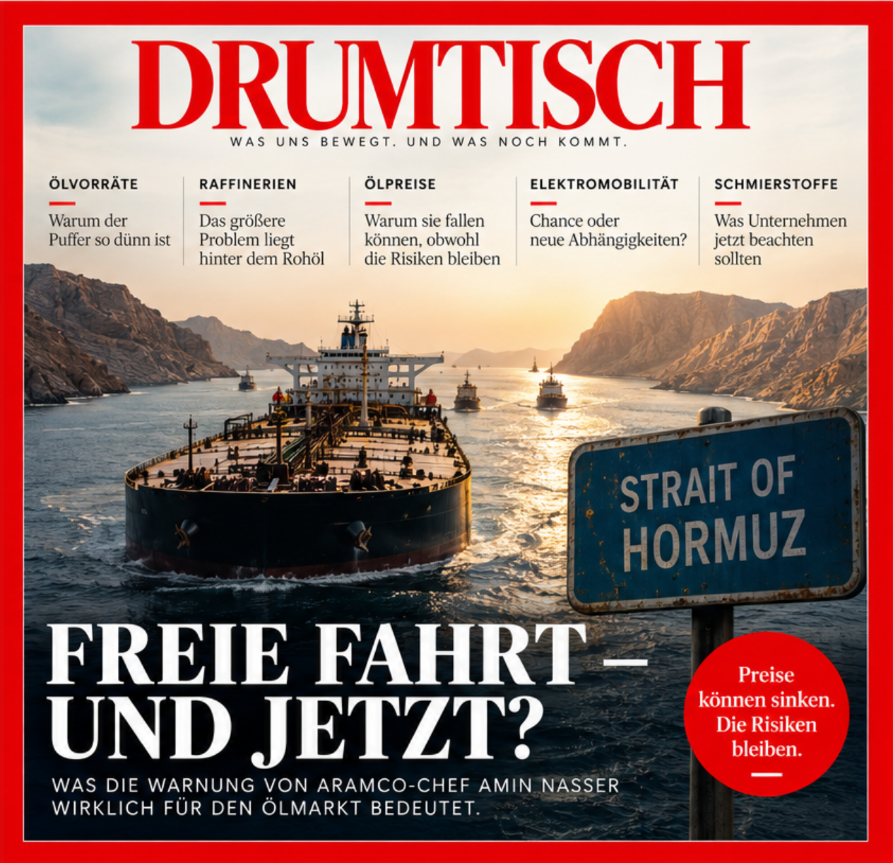 Hormus offen Warum die Ölkrise nicht sofort vorbei wäre Q