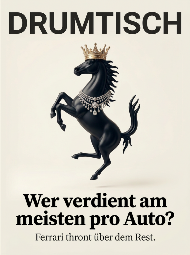 Wer am meisten pro Auto verdient